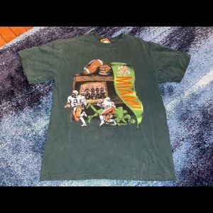 University of Miami Football Tee (Vintage)